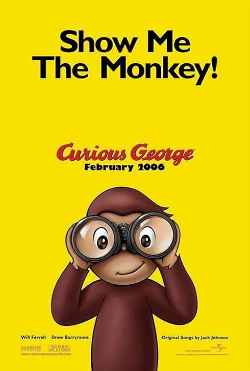 Curious George film posteri
