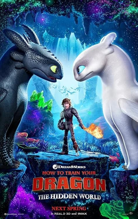 How to Train Your Dragon: The Hidden World film posteri