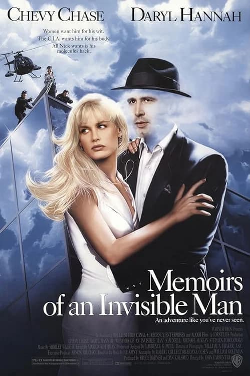 Memoirs of an Invisible Man film posteri