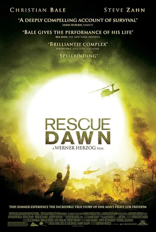 Rescue Dawn film posteri