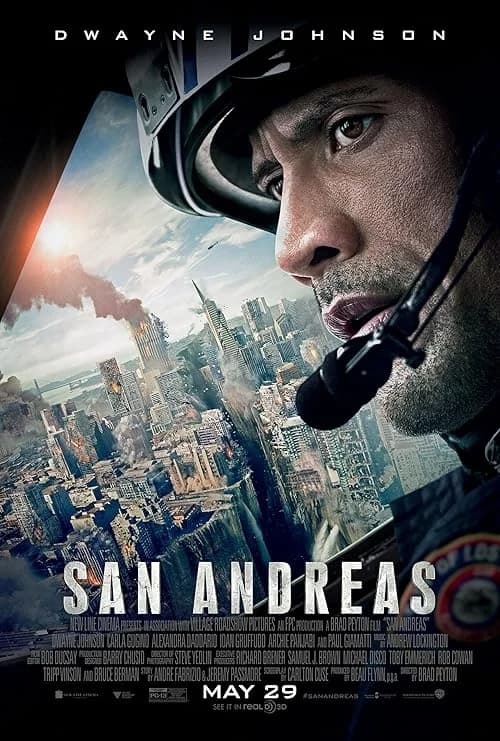 San Andreas film posteri