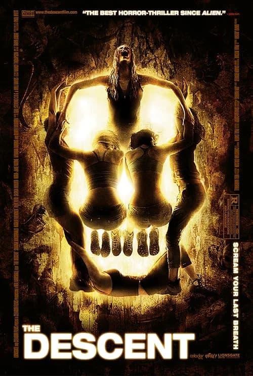 The Descent film posteri