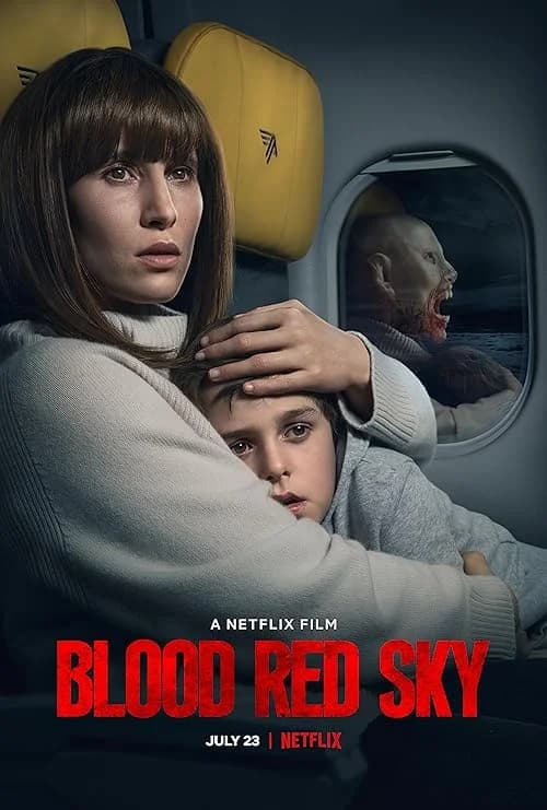 Blood Red Sky film posteri