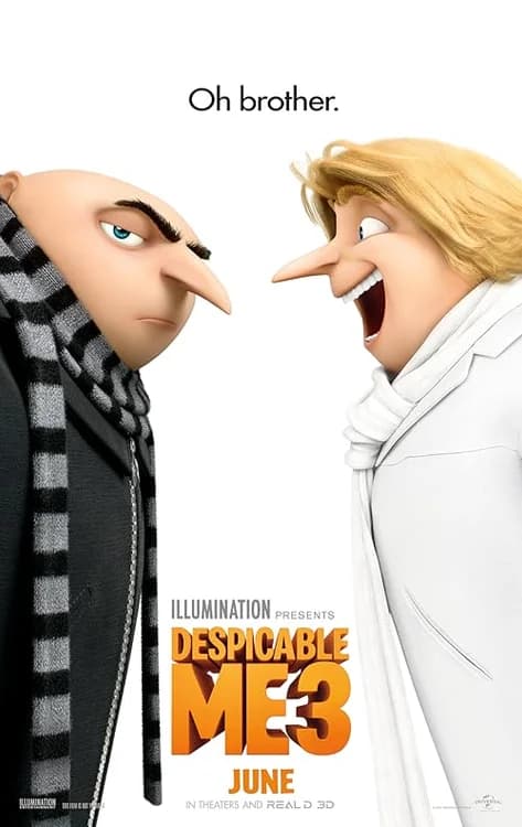 Despicable Me 3 film posteri