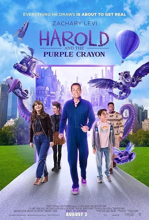 Harold and the Purple Crayon film posteri